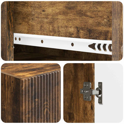 vidaXL Cabinet Set 2 pcs Engineered Wood