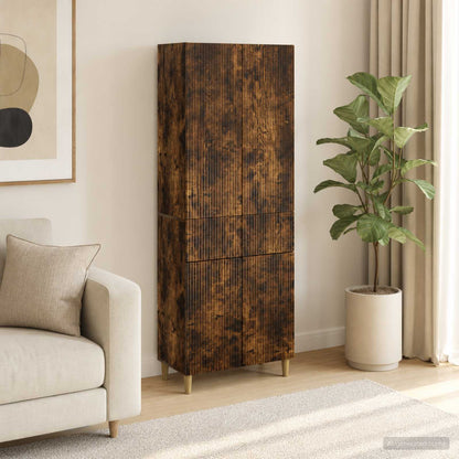 vidaXL Cabinet Set 2 pcs Engineered Wood