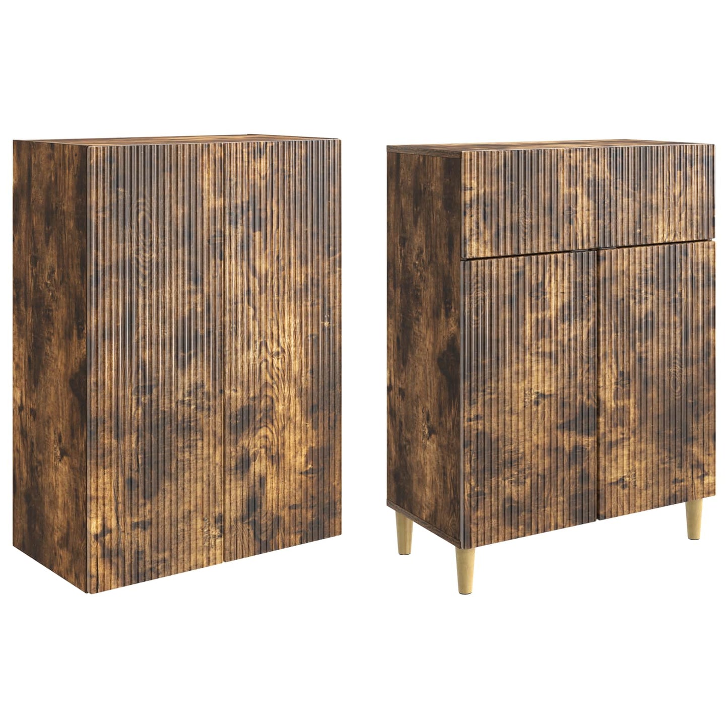 vidaXL Cabinet Set 2 pcs Engineered Wood
