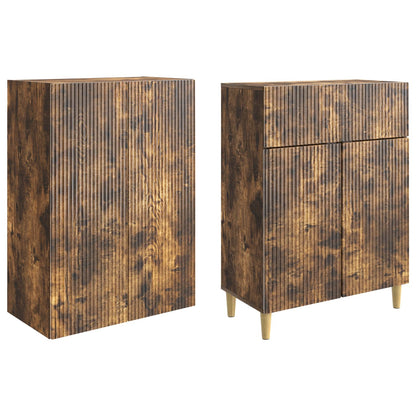 vidaXL Cabinet Set 2 pcs Engineered Wood