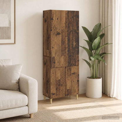vidaXL Cabinet Set 2 pcs Engineered Wood