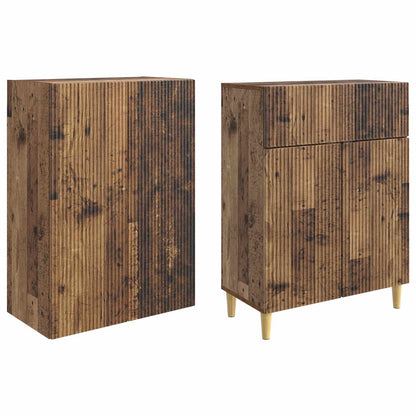 vidaXL Cabinet Set 2 pcs Engineered Wood