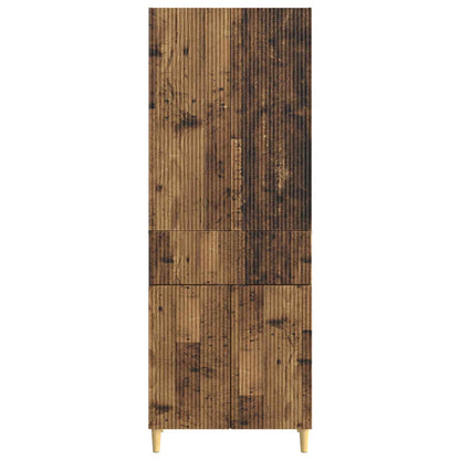 vidaXL Cabinet Set 2 pcs Engineered Wood