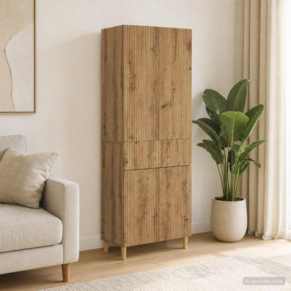 vidaXL Cabinet Set 2 pcs Engineered Wood