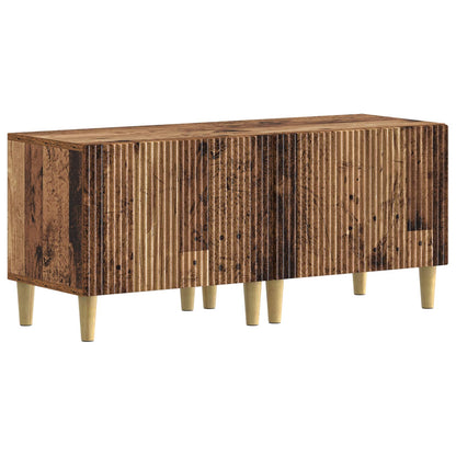 vidaXL 5 Piece LED TV Cabinet Old Wood Engineered Wood