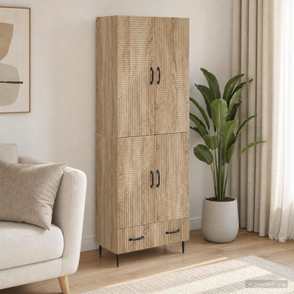 vidaXL Cabinet Set 2 pcs Engineered Wood