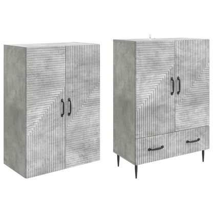 vidaXL Cabinet Set 2 pcs 66 x 34.5 x 95 cm Engineered Wood