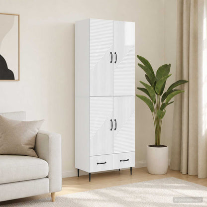 vidaXL Cabinet Set 2 pcs Engineered Wood