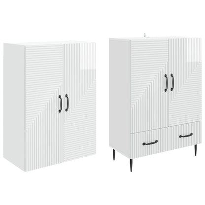 vidaXL Cabinet Set 2 pcs Engineered Wood