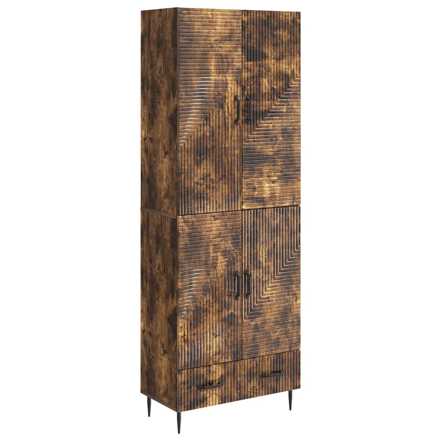 vidaXL Cabinet Set 2 pcs 66 x 34.5 x 95 cm Engineered Wood