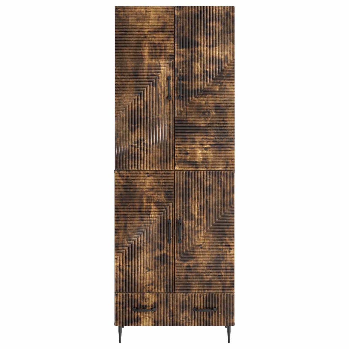 vidaXL Cabinet Set 2 pcs 66 x 34.5 x 95 cm Engineered Wood