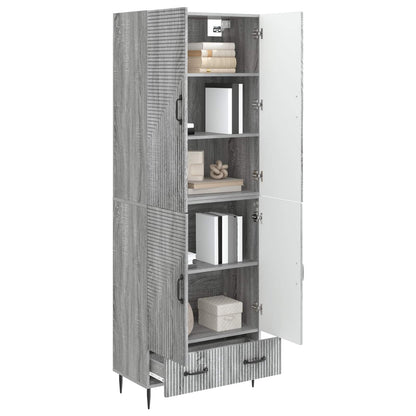 vidaXL Cabinet Set 2 pcs 66 x 34.5 x 95 cm Engineered Wood