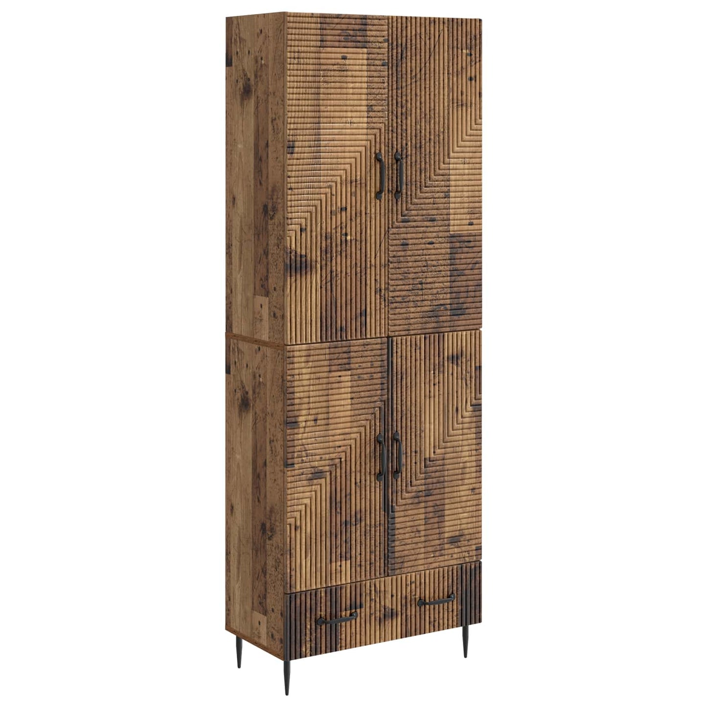 vidaXL Cabinet Set 2 pcs Engineered Wood