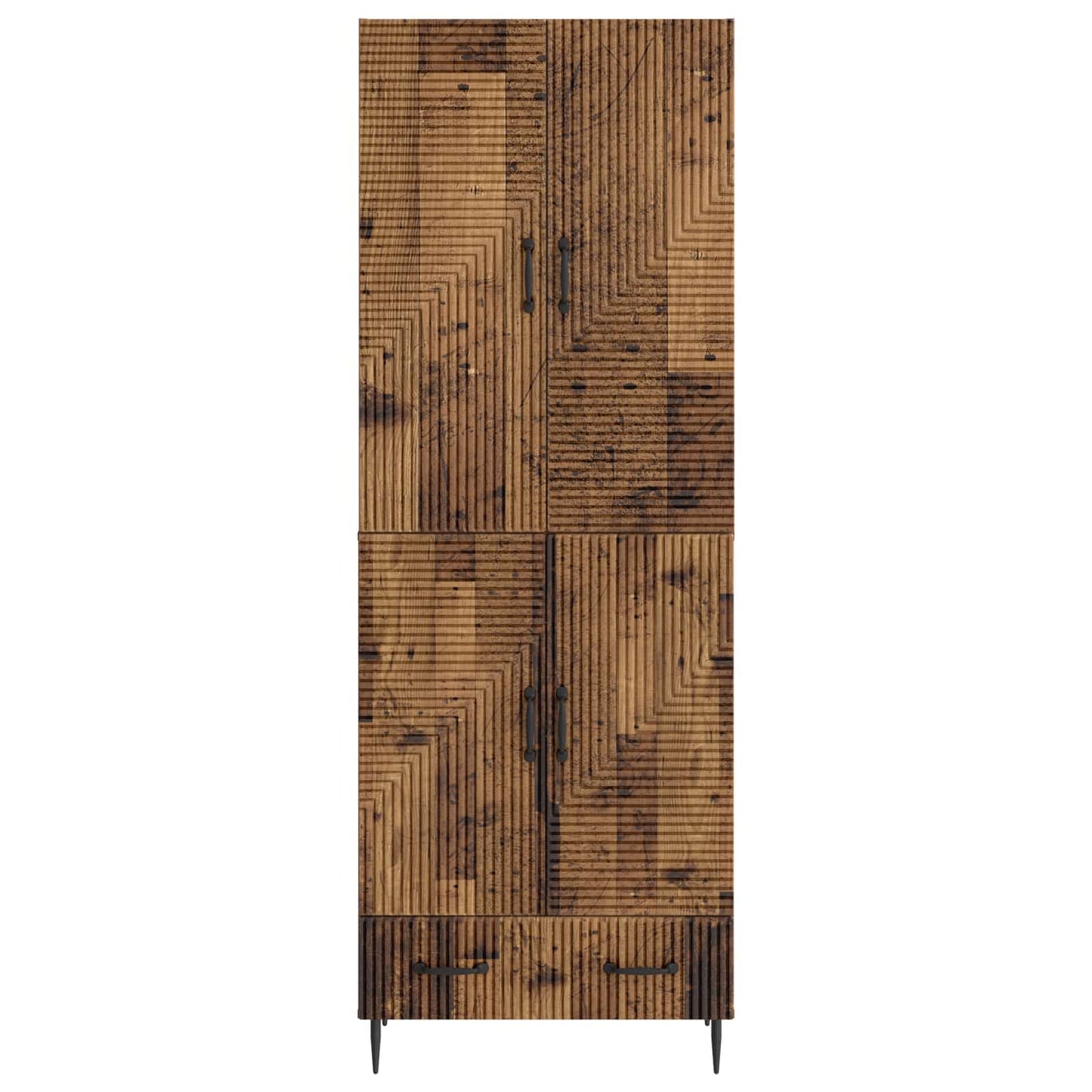vidaXL Cabinet Set 2 pcs Engineered Wood
