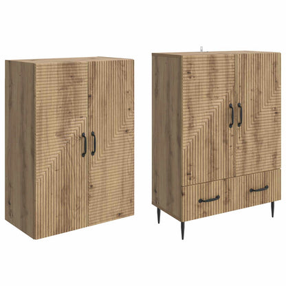 vidaXL Cabinet Set 2 pcs Engineered Wood