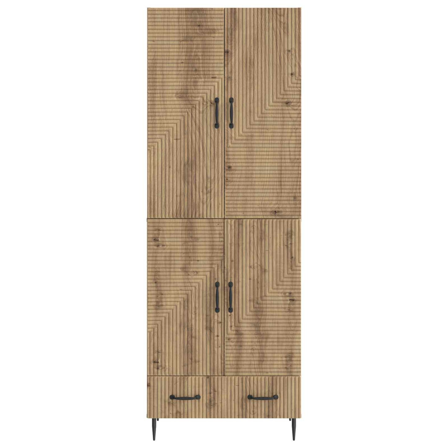 vidaXL Cabinet Set 2 pcs Engineered Wood