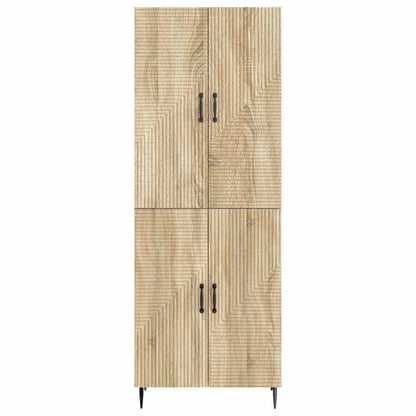 vidaXL Cabinet Set 2 pcs 66 x 34.5 x 89.5 cm Engineered Wood