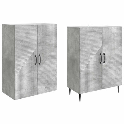 vidaXL Cabinet Set 2 pcs Engineered Wood