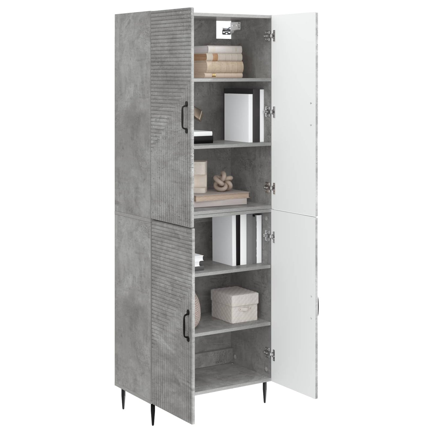 vidaXL Cabinet Set 2 pcs Engineered Wood