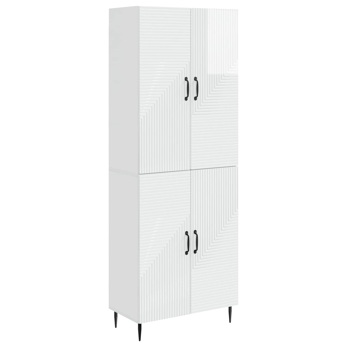 vidaXL Cabinet Set 2 pcs 66 x 34.5 x 89.5 cm Engineered Wood