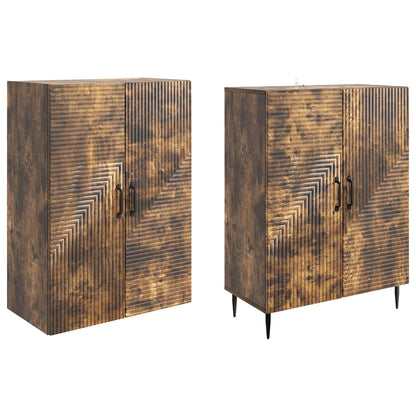 vidaXL Cabinet Set 2 pcs 66 x 34.5 x 89.5 cm Engineered Wood