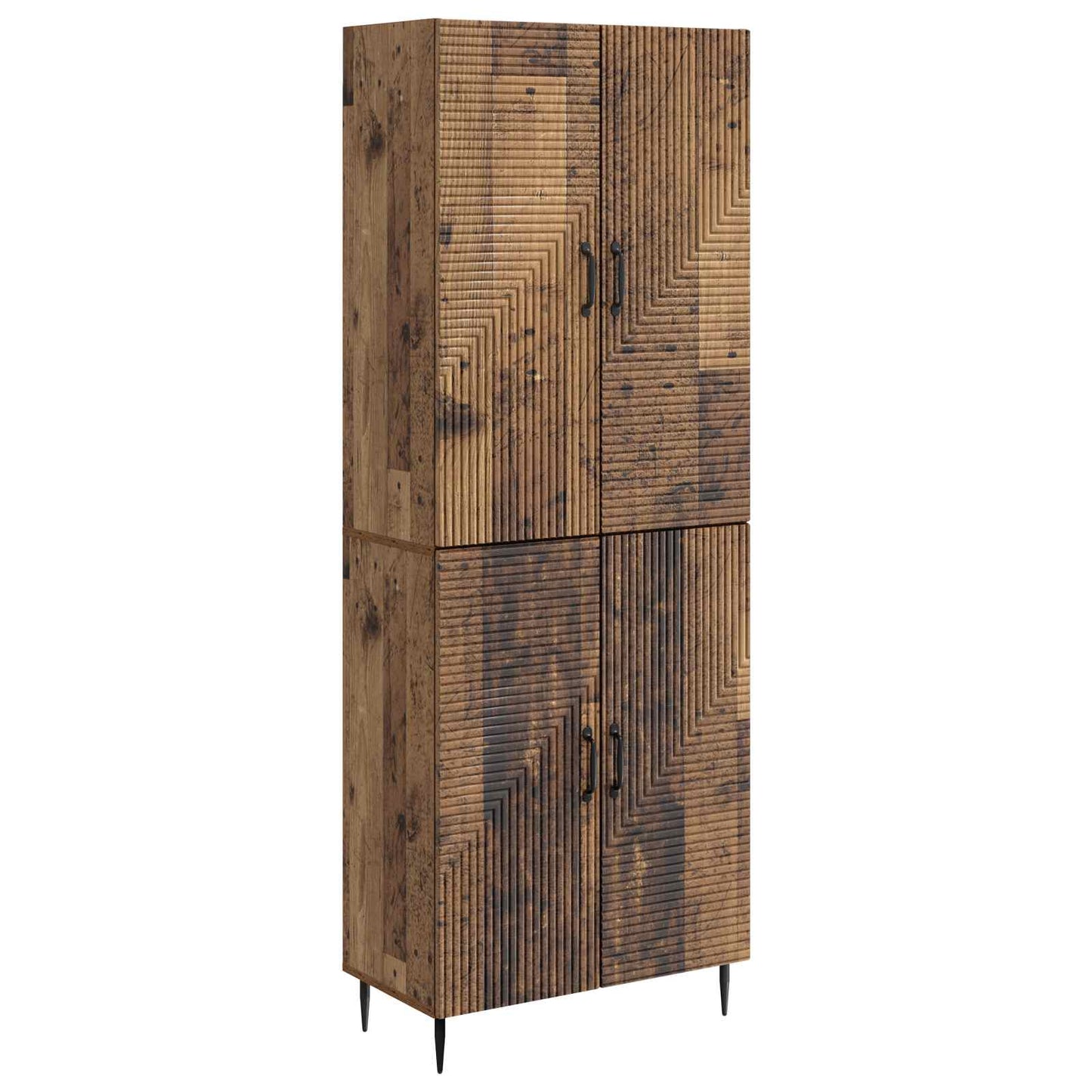 vidaXL Cabinet Set 2 pcs Engineered Wood