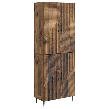 vidaXL Cabinet Set 2 pcs Engineered Wood