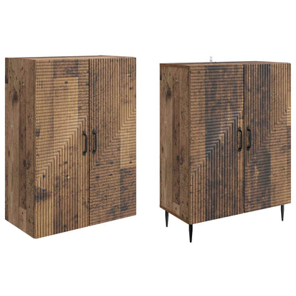 vidaXL Cabinet Set 2 pcs Engineered Wood