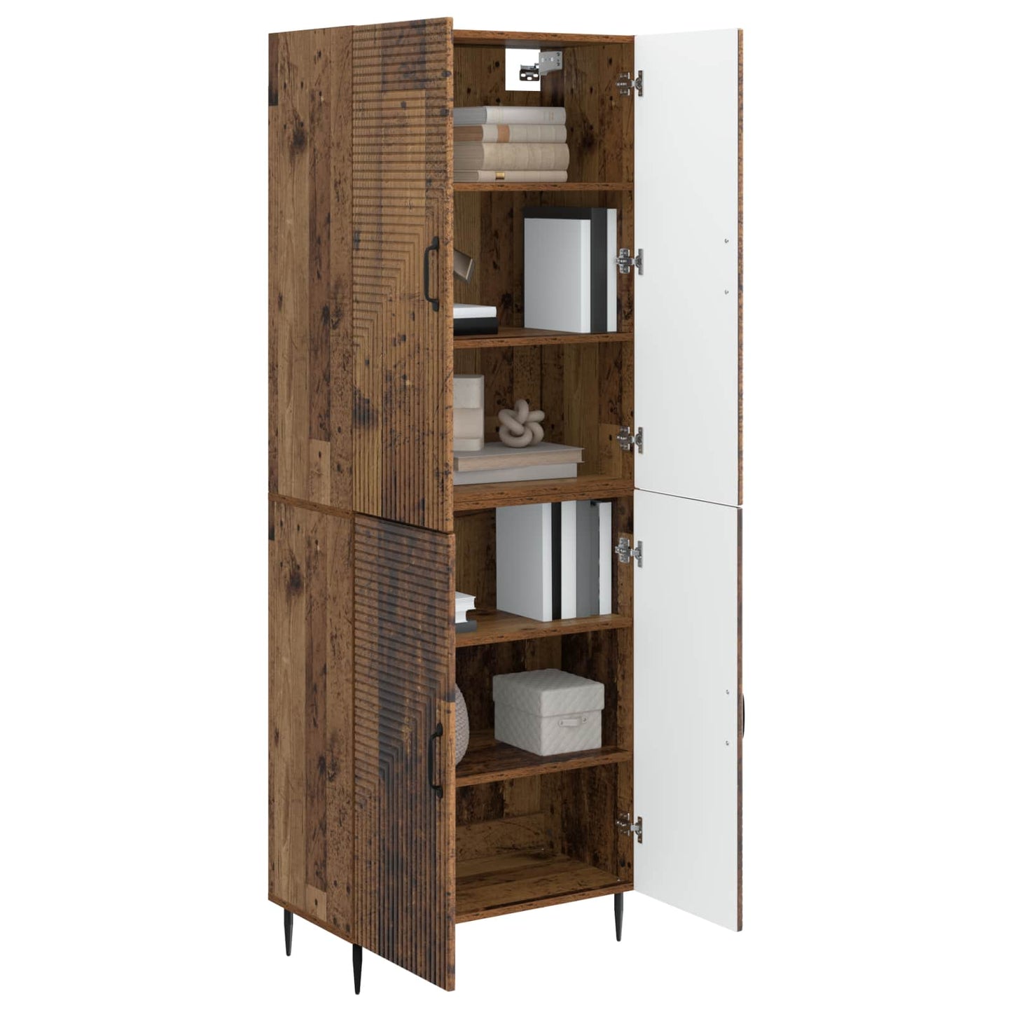 vidaXL Cabinet Set 2 pcs Engineered Wood