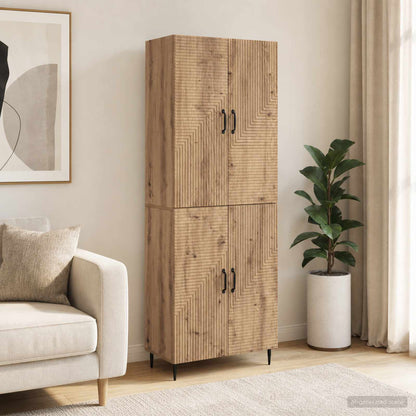vidaXL Cabinet Set 2 pcs Engineered Wood