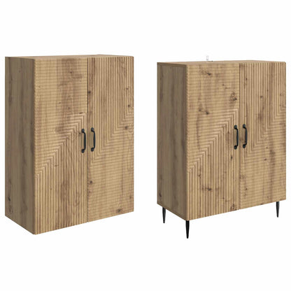 vidaXL Cabinet Set 2 pcs Engineered Wood