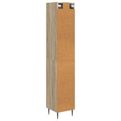 vidaXL Cabinet Set 2 pcs Sonoma Oak Engineered Wood