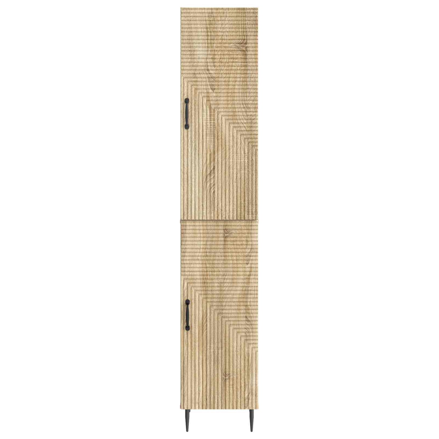vidaXL Cabinet Set 2 pcs Sonoma Oak Engineered Wood