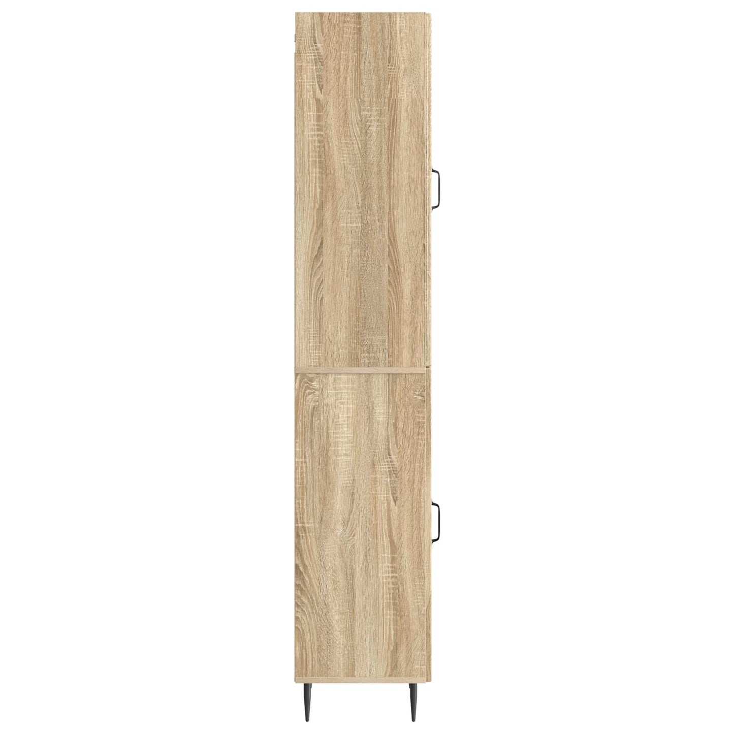 vidaXL Cabinet Set 2 pcs Sonoma Oak Engineered Wood