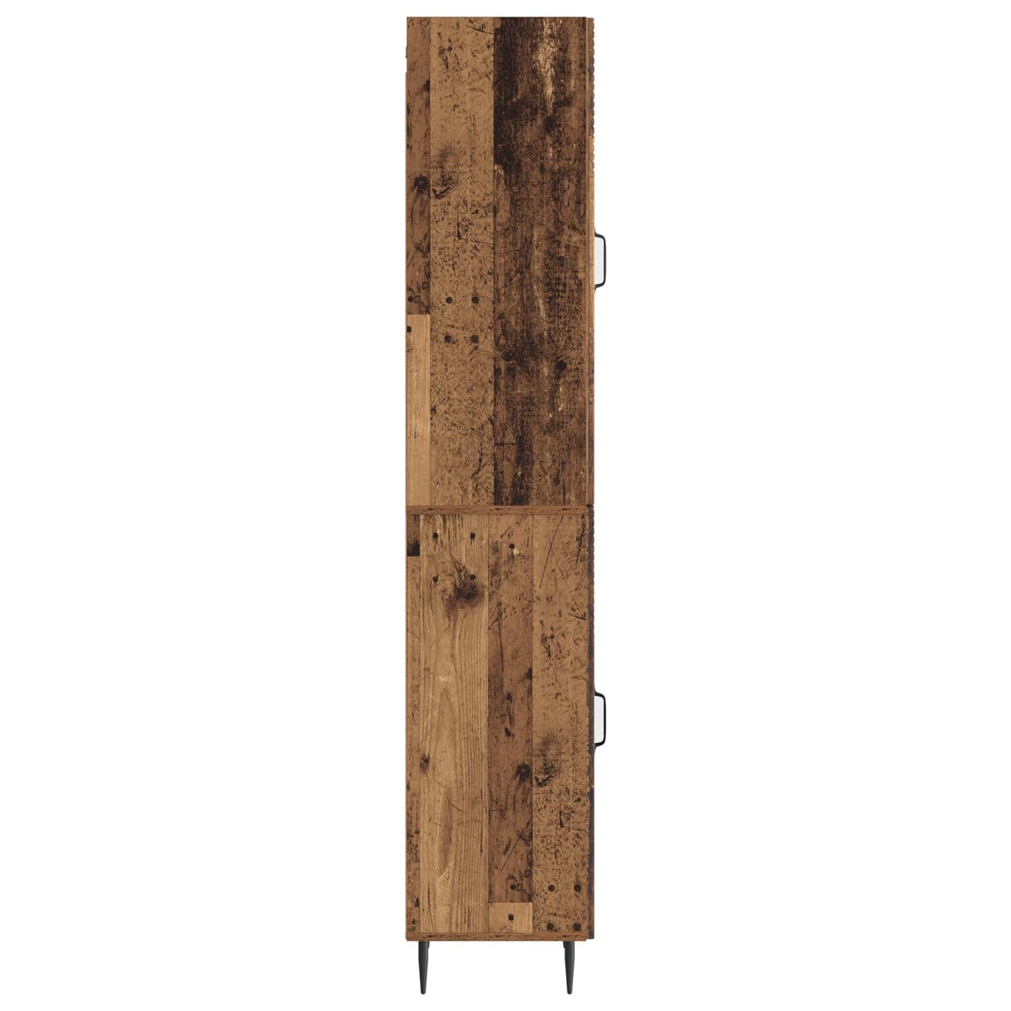 vidaXL Cabinet Set 2 pcs Old Wood Engineered Wood