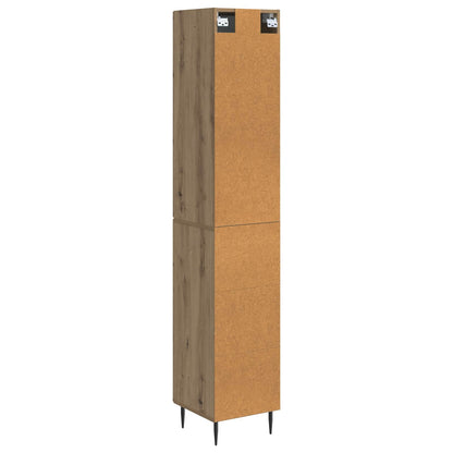 vidaXL Cabinet Set 2 pcs Artisan Oak Engineered Wood