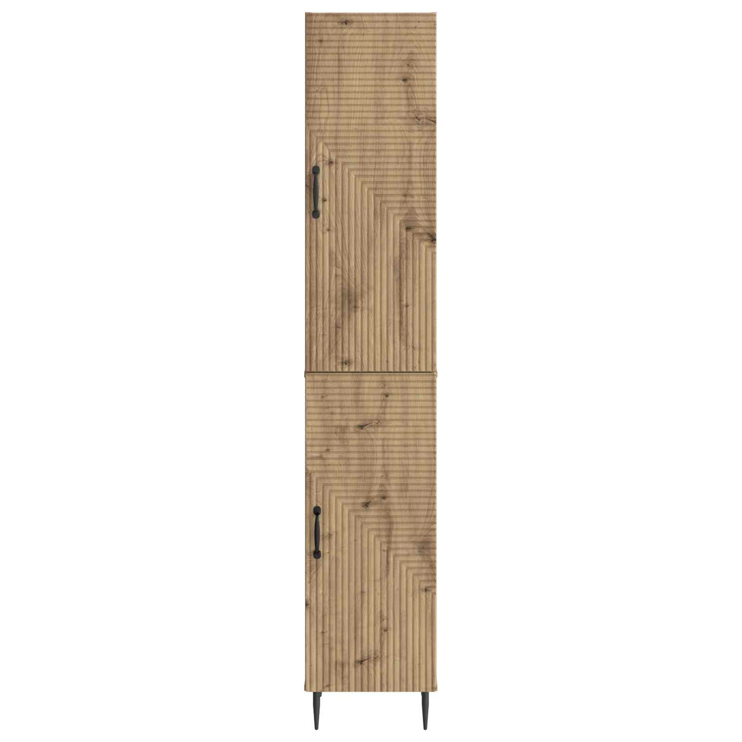 vidaXL Cabinet Set 2 pcs Artisan Oak Engineered Wood