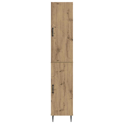 vidaXL Cabinet Set 2 pcs Artisan Oak Engineered Wood