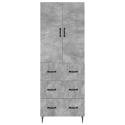 vidaXL Cabinet Set 2 pcs 66 x 34.5 x 90 cm Engineered Wood