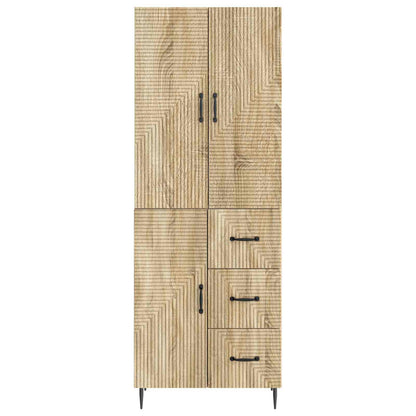 vidaXL Cabinet Set 2 pcs Sonoma Oak Engineered Wood