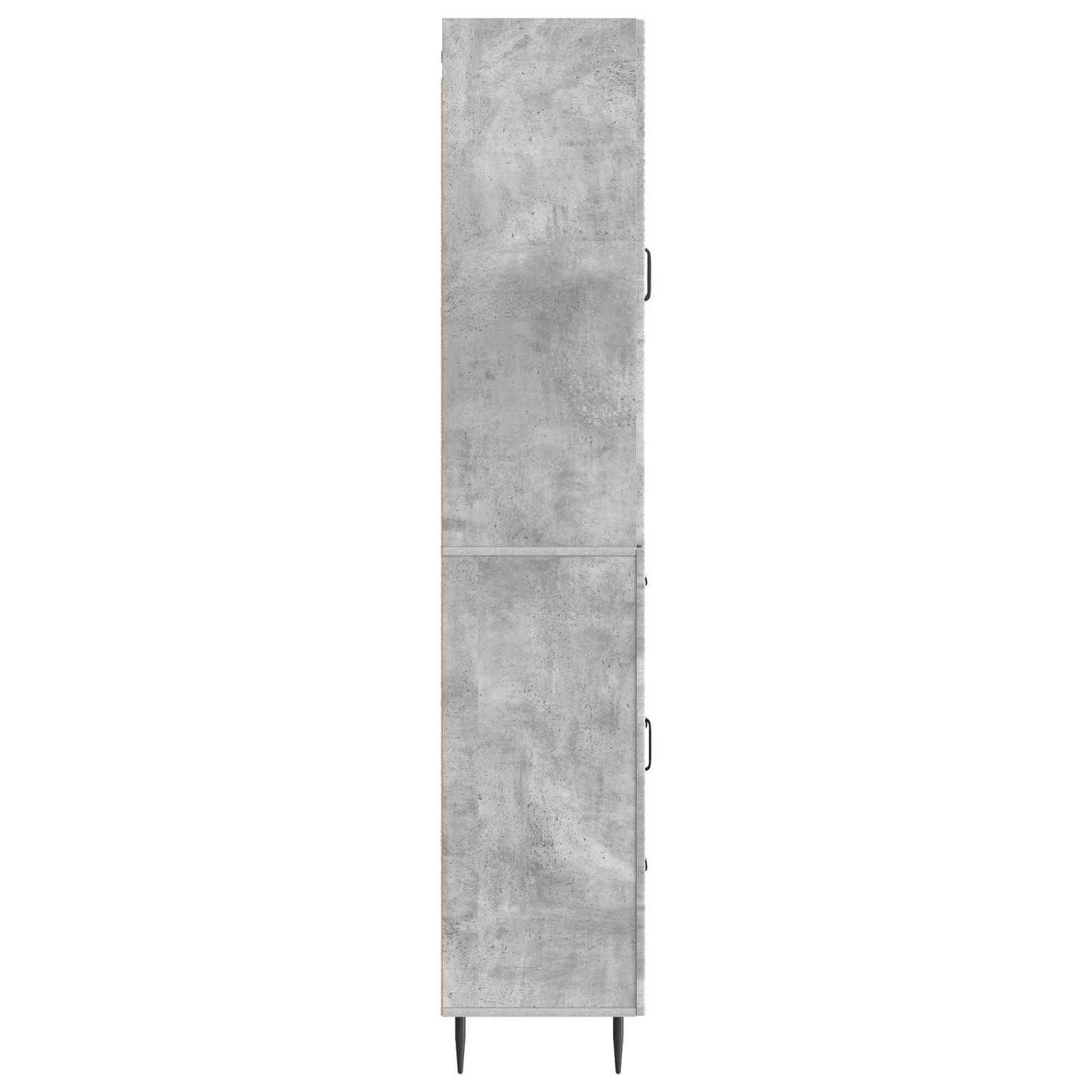 vidaXL Cabinet Set 2 pcs Concrete Grey Engineered Wood