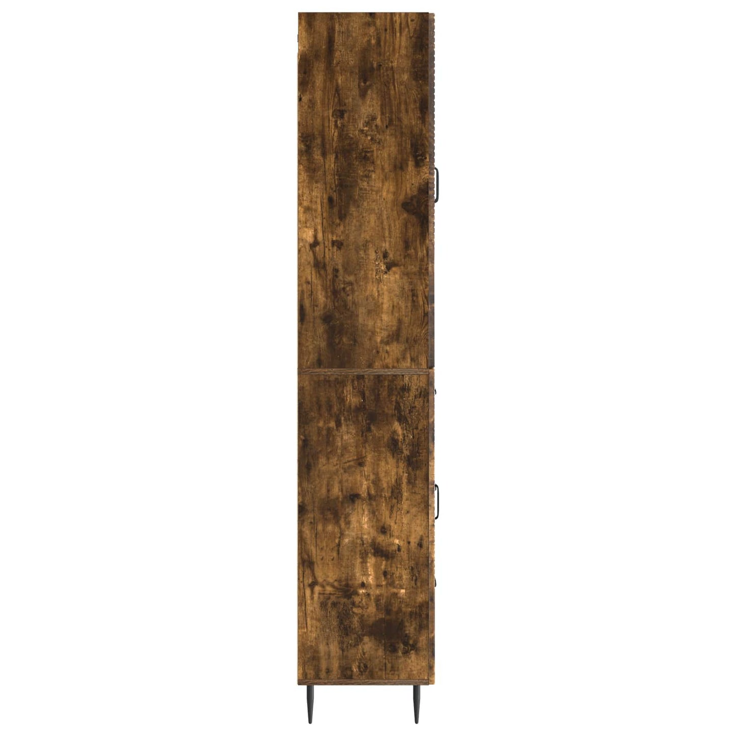 vidaXL Cabinet Set 2 pcs Smoked Oak Engineered Wood