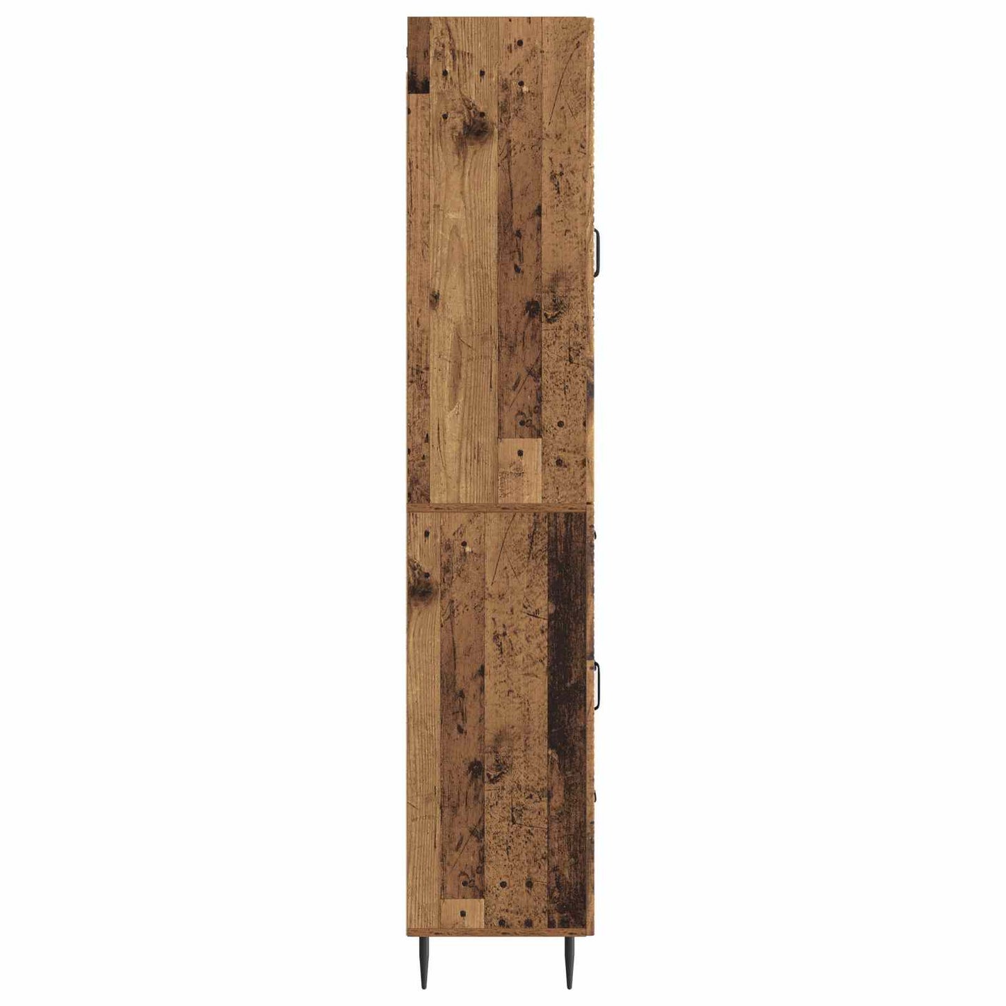 vidaXL Cabinet Set 2 pcs Old Wood Engineered Wood