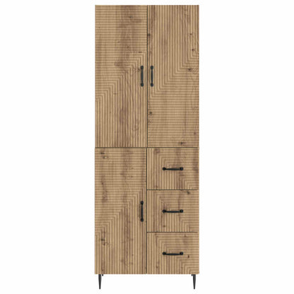 vidaXL Cabinet Set 2 pcs Artisan Oak Engineered Wood