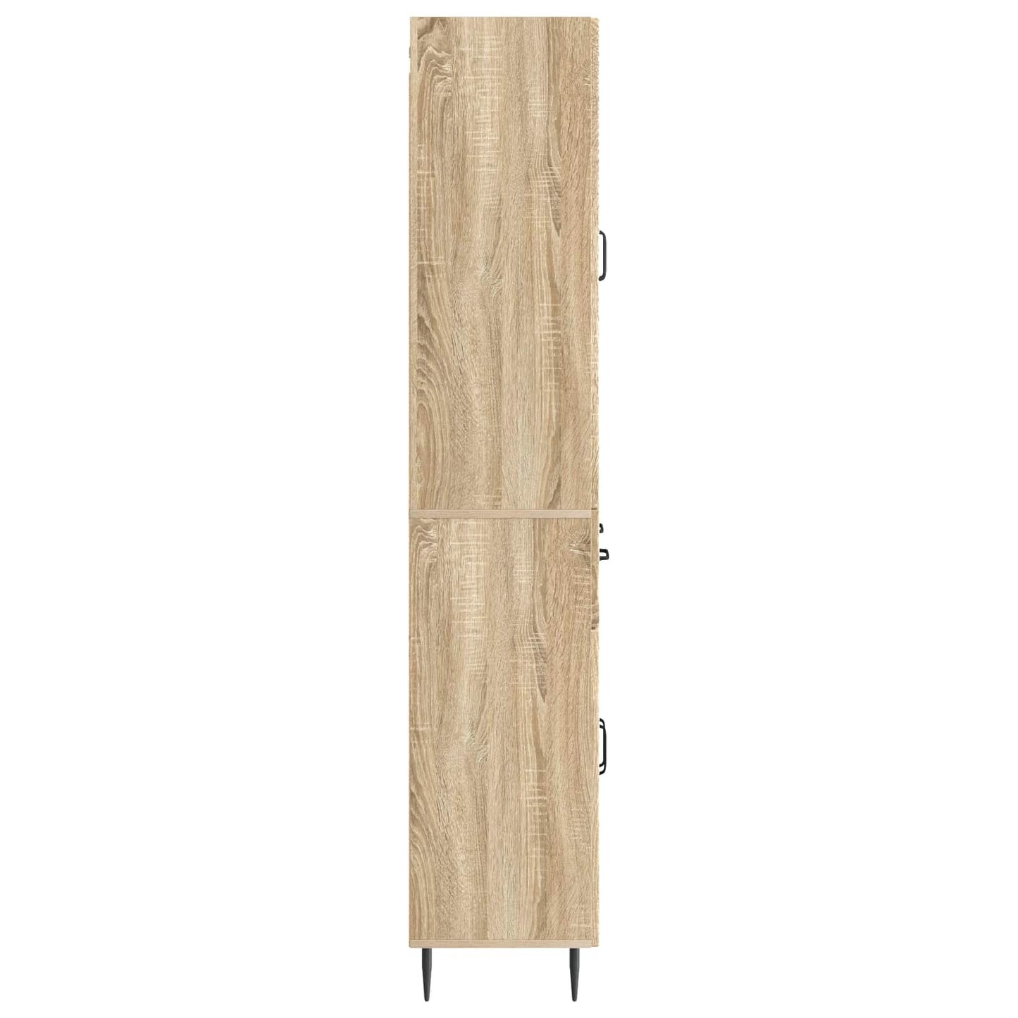 vidaXL Cabinet Set 2 pcs Sonoma Oak Engineered Wood