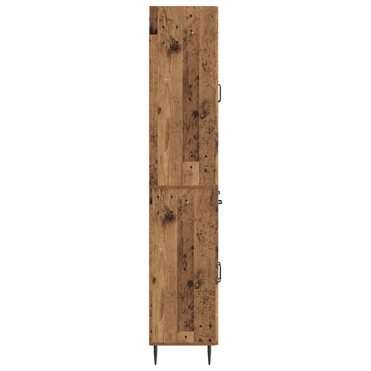 vidaXL Cabinet Set 2 pcs Old Wood Engineered Wood