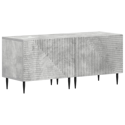 vidaXL 3 Piece LED TV Cabinet Concrete Grey Engineered Wood