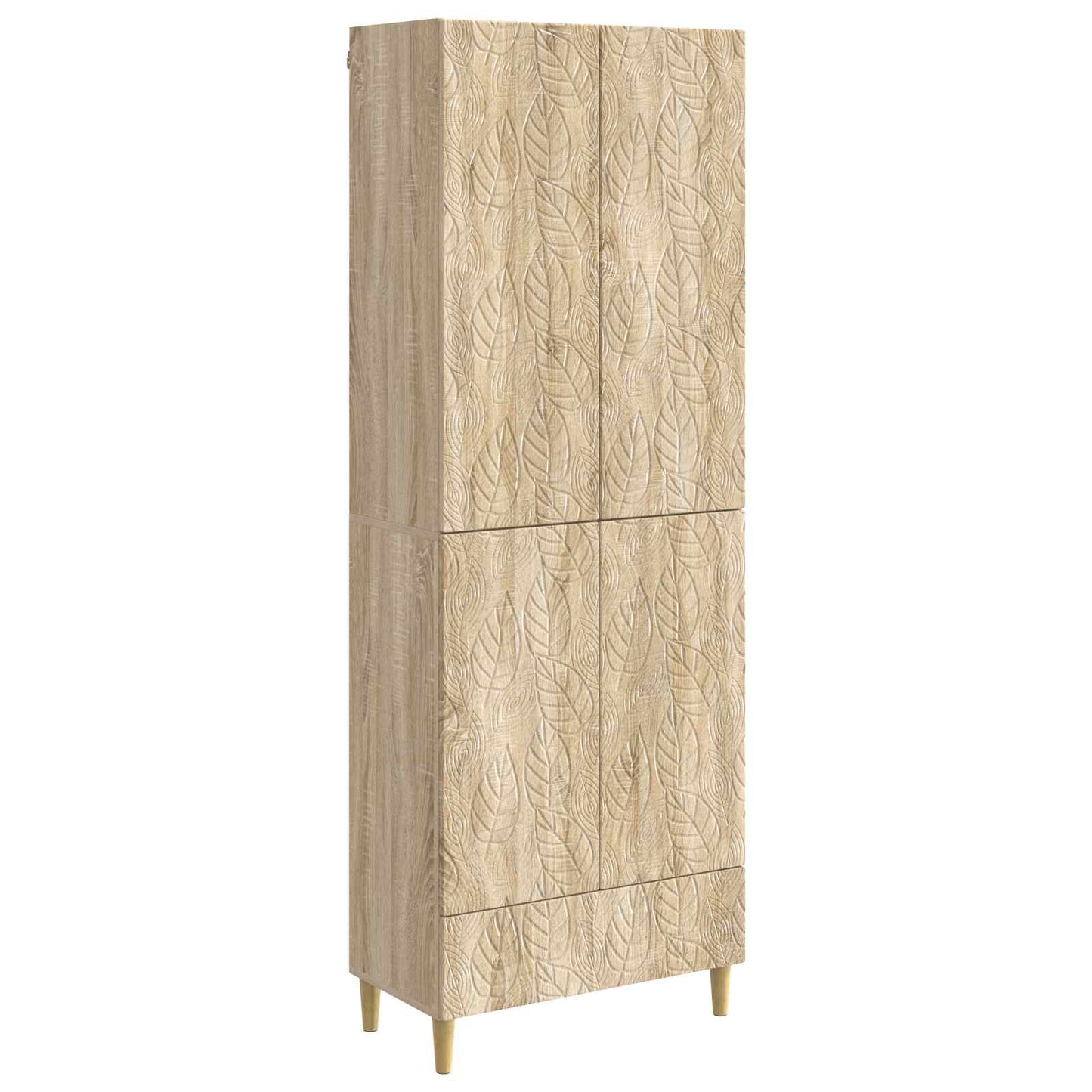 vidaXL Cabinet Set 2 pcs Sonoma Oak Engineered Wood