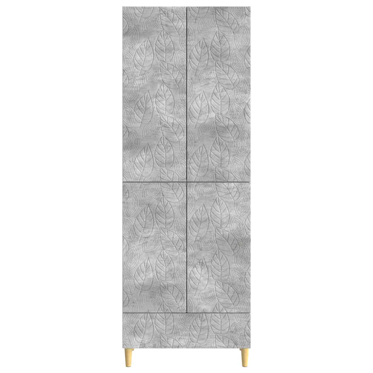 vidaXL Cabinet Set 2 pcs Concrete Grey Engineered Wood