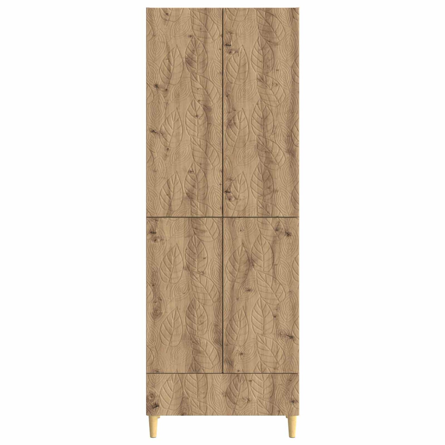 vidaXL Cabinet Set 2 pcs Artisan Oak Engineered Wood